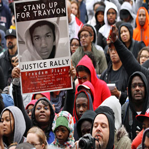 People of all races and ethnicities joined together in the fight for justice in the shooting death of Trayvon Martin. Photo Credit: cbc.ca