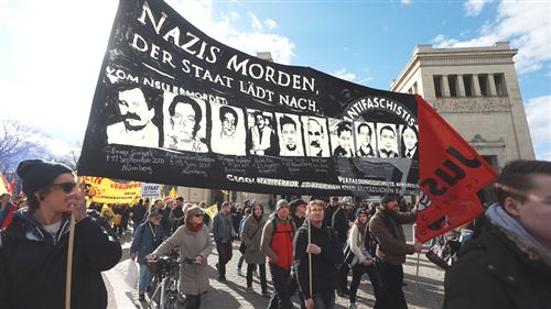 demonstrations in Munich